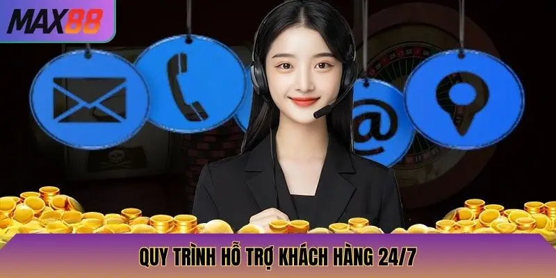 Quy trình hỗ trợ khách hàng 24/7